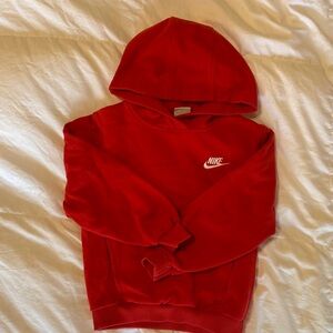 Nike Bold Red Pullover Hoodie